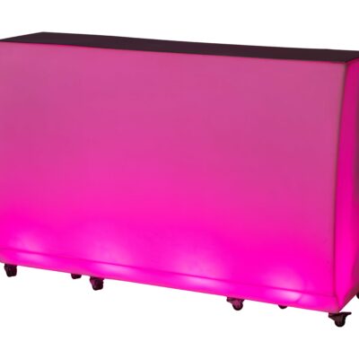 Milano LED Bar Straight 6' Long ( 183cm W / 61cm D / 102cm H)