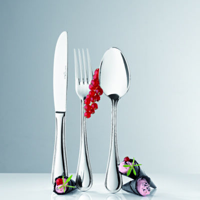 Fork, knife and spoon stainless steel cutlery set from Eternal range