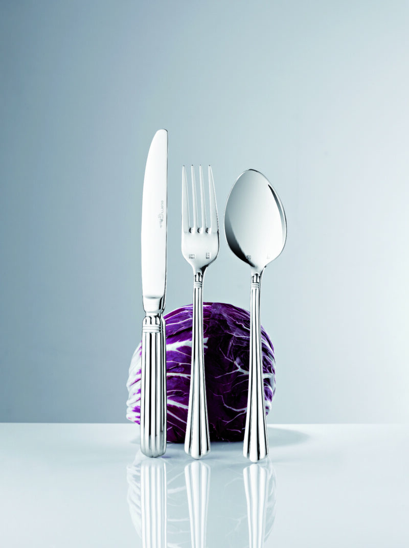 knife, fork and spoon from Carmen range